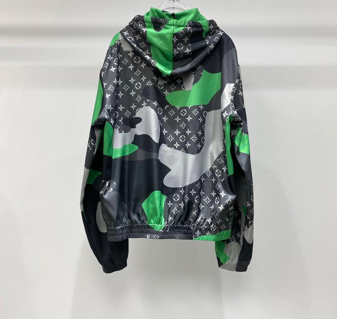 Louis Vuitton Green Face Windbreaker Size 44 
