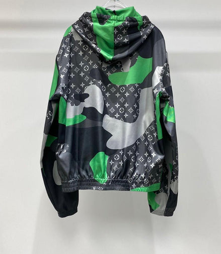 Louis Vuitton Green Face Windbreaker Size 44 "Pre-Loved"