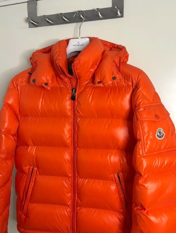 Moncler Maya Hooded Down Jacket Size M 