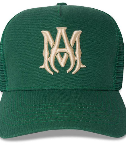 Amiri MA Logo Trucker Hat "Never Owned"