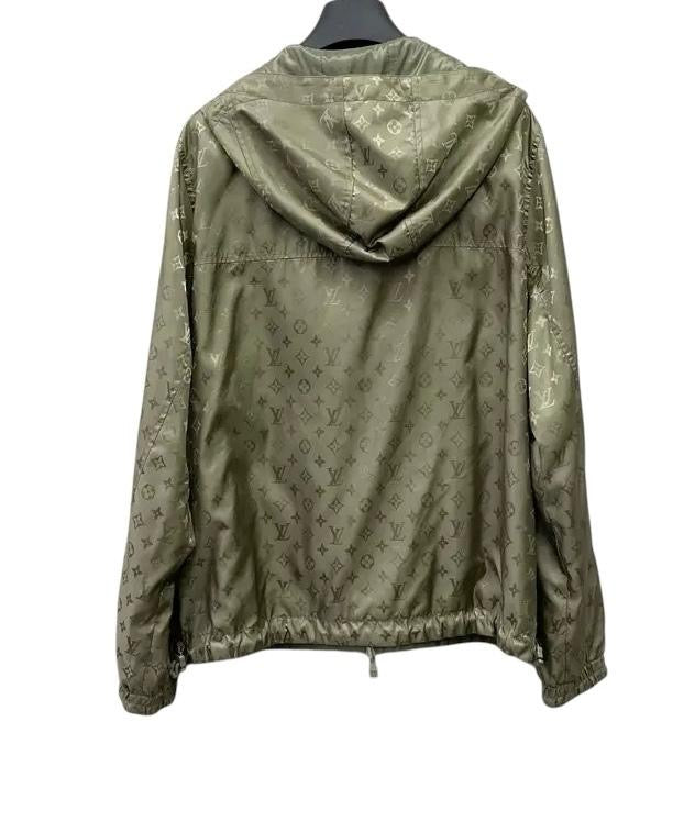 Louis Vuitton Khaki Monogram Windbreaker Size L 