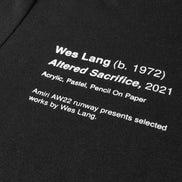 Amiri Wes Lang Black & White Skull T-Shirt 