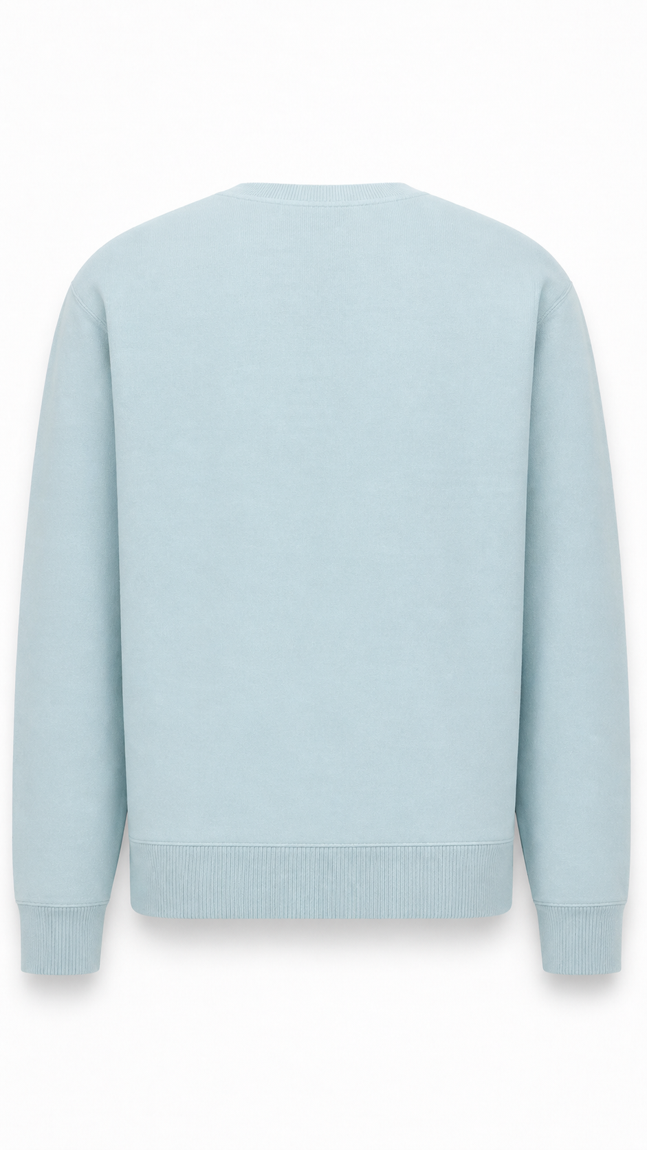 Dior Dusty Blue Framed Logo Crewneck Sweater 