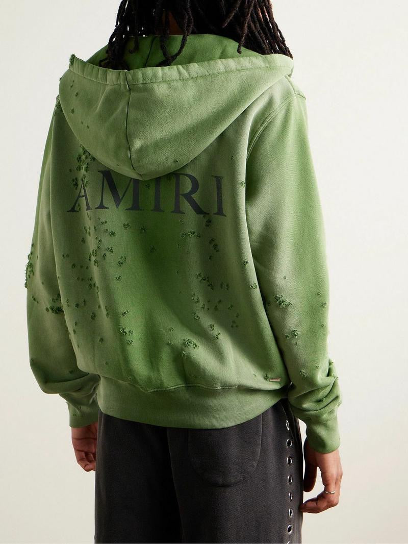 Amiri Shotgun Zip Up Hoodie 