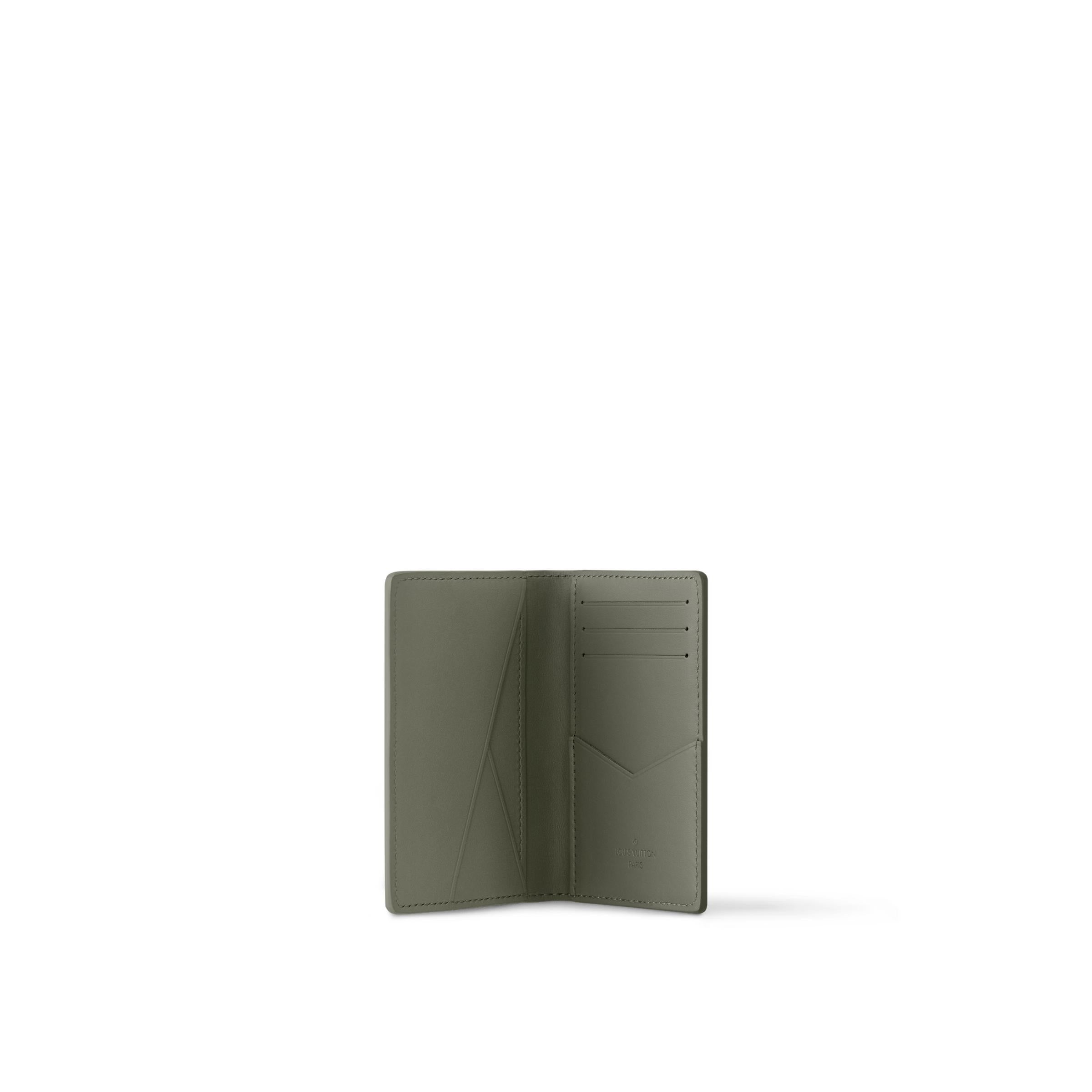 Louis Vuitton Olive Shadow Monogram Pocket Organiser 