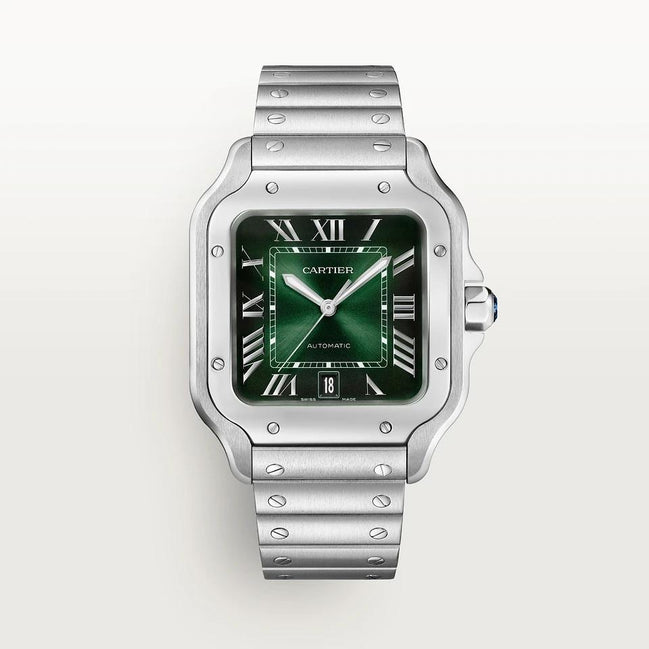 Cartier Santos Green WSSA0061 “Never Owned”