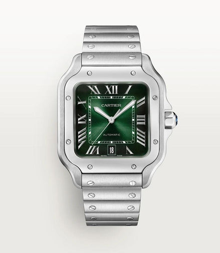 Cartier Santos Green WSSA0061 “Never Owned”