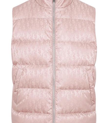 Dior Oblique Pink Gilet Size 54 "Never Owned"