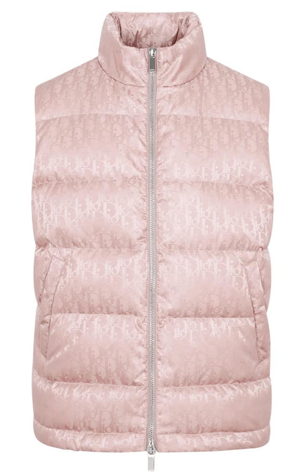 Dior Oblique Pink Gilet Size 54 "Never Owned"