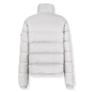 Dior Silver Oblique Puffer Jacket Size 54 