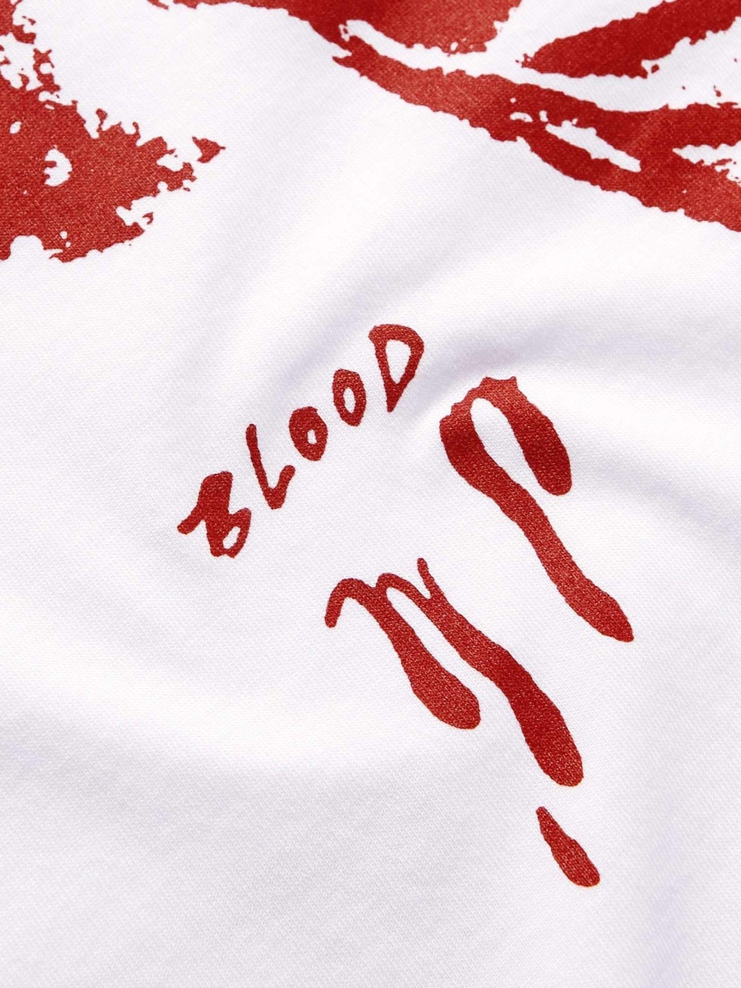 Amiri Wes Lang Black & Red Skull T-Shirt 