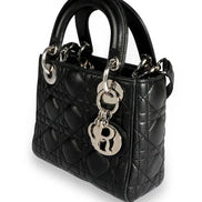 Dior ABC Hand Bag Black & Blue 