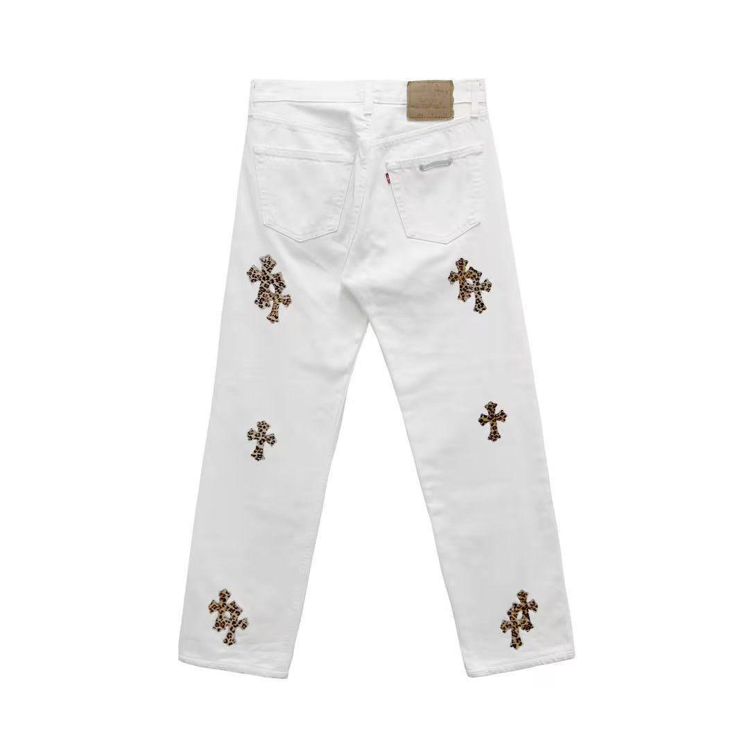 Chrome Hearts Jeans Leopard Cross Size 31 