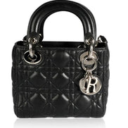 Dior ABC Hand Bag Black & Blue 