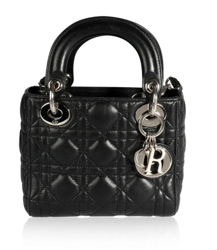 Dior ABC Hand Bag Black & Blue "Never Owned"