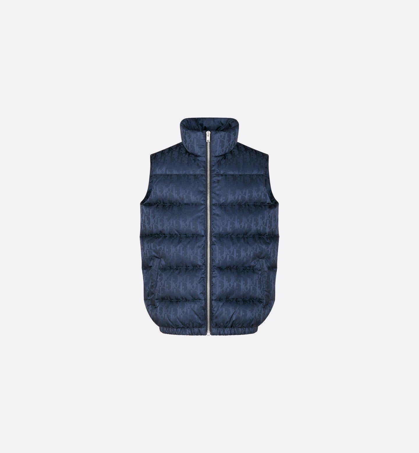 DIOR Oblique Gun Metal Gilet Grey Size M 