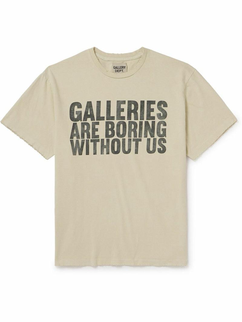 Gallery Dept Boring Logo T-Shirt 