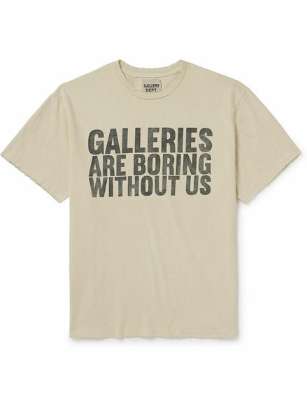 Gallery Dept Boring Logo T-Shirt "Never Owned"