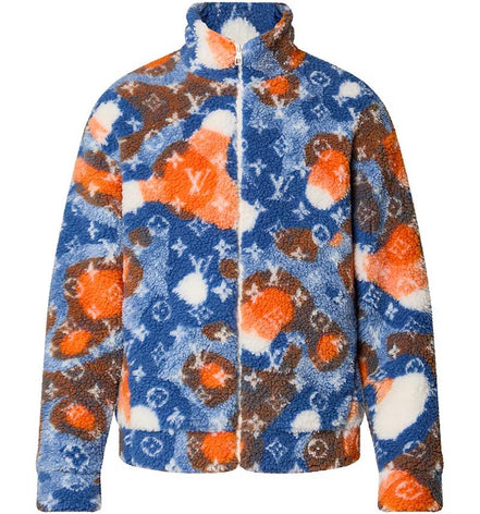 Louis Vuitton Orange Fleece Size M "Pre-Loved"