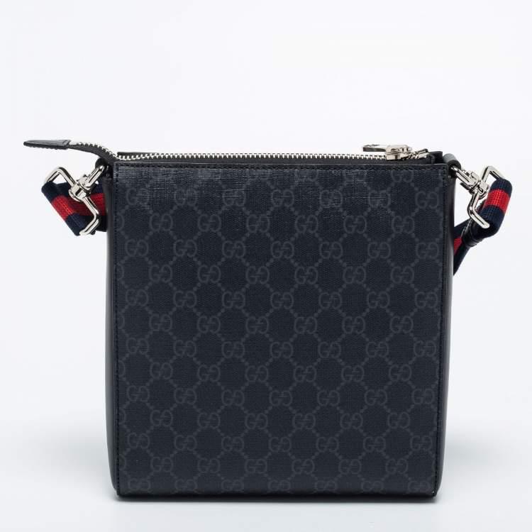 Gucci Black Large Messenger Bag 