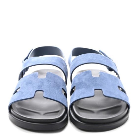 Hermès Genius Sandal Blue Size 9 "Never Owned"