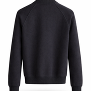 Louis Vuitton Leather & Knit Mixed Media Bomber Jacket 
