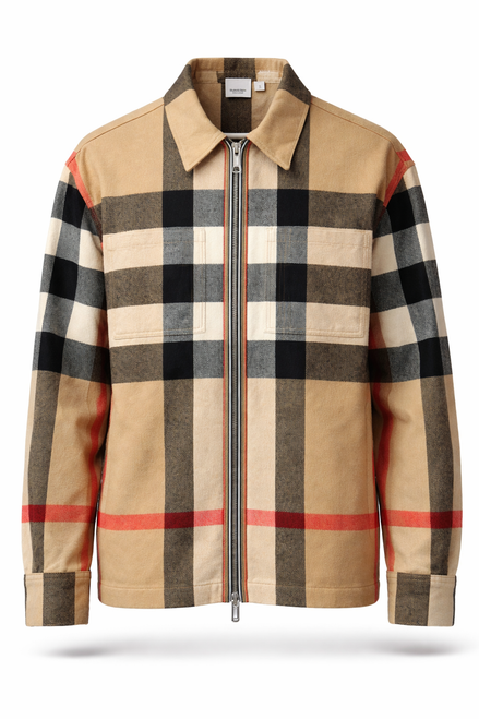 Burberry Archive Beige Giant Check Zip Jacket (Pre-Loved