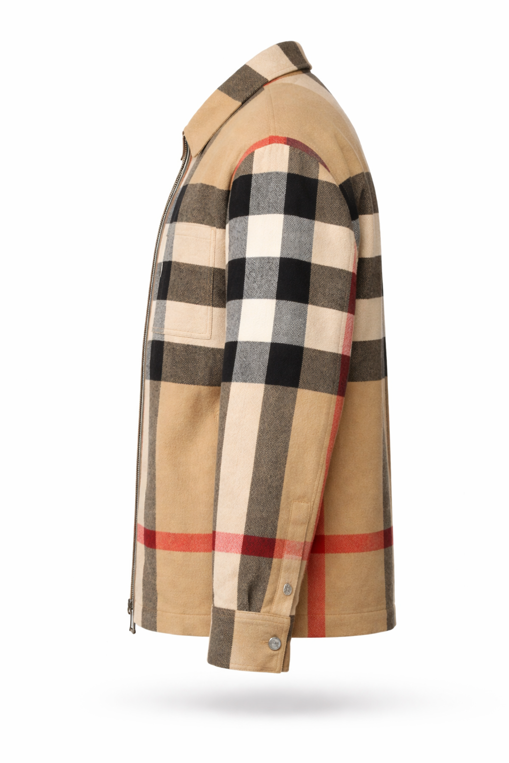 Burberry Archive Beige Giant Check Zip Jacket (Pre-Loved