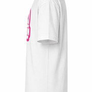 Louis Vuitton White and Pink Intarsia Flower Graphic T-Shirt 