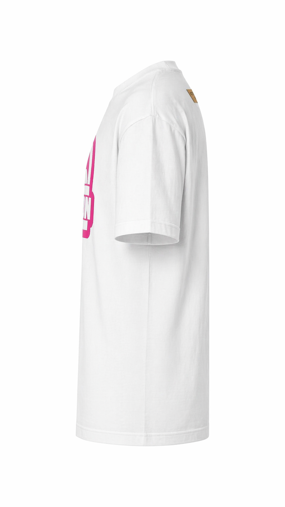 Louis Vuitton White and Pink Intarsia Flower Graphic T-Shirt 