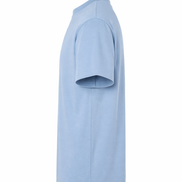 Louis Vuitton Sky Blue Embossed LV Cotton T-Shirt 