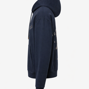 Louis Vuitton Navy Blue Sailboat Embroidery Hoodie 