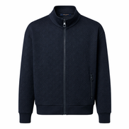 Louis Vuitton Navy Blue Embossed Monogram Tracksuit 