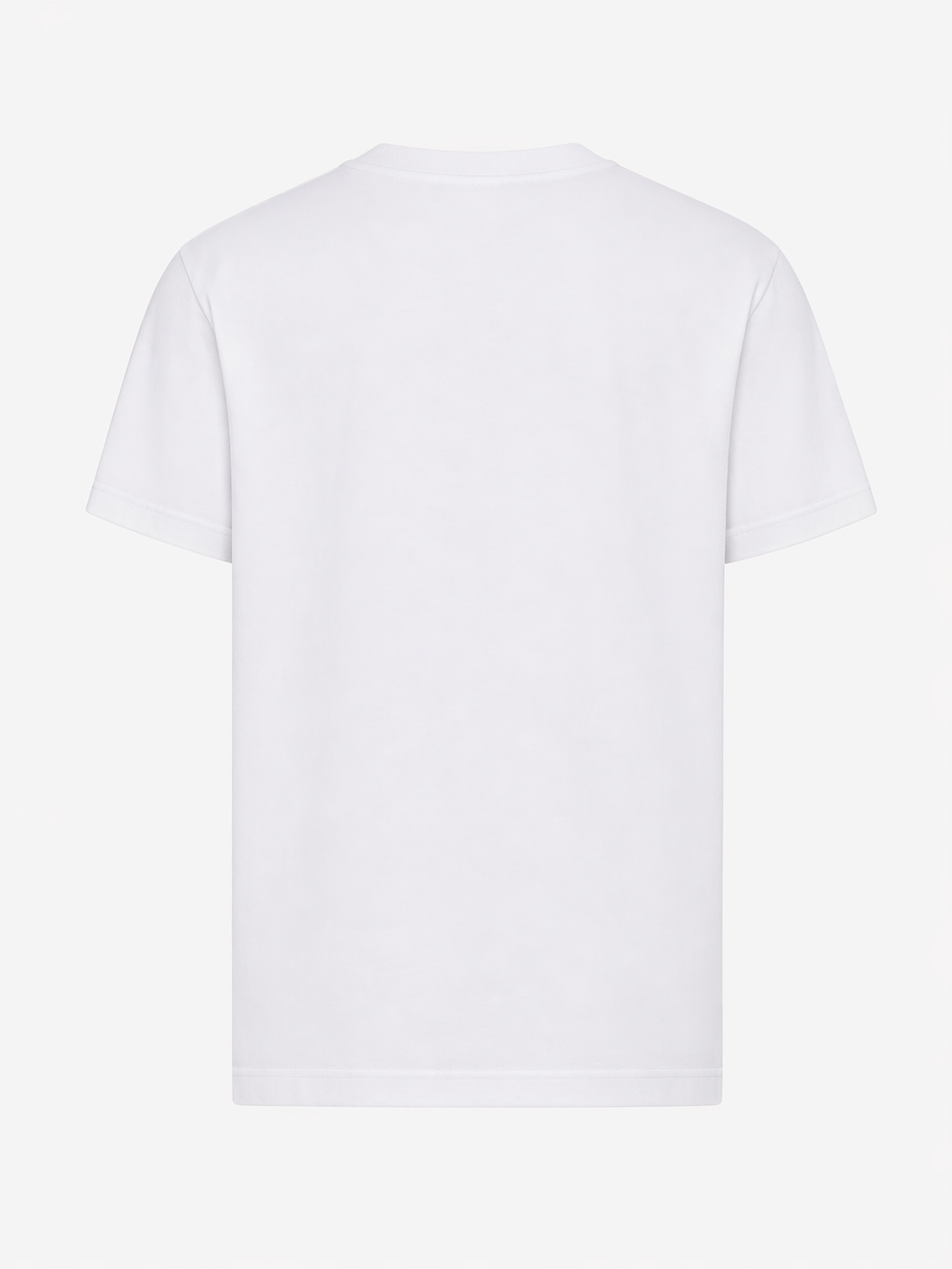 Dior White Framed Logo Cotton T-Shirt 