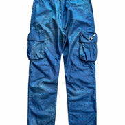 Louis Vuitton 2054 Blue 3D Monogram Cargo Pants 