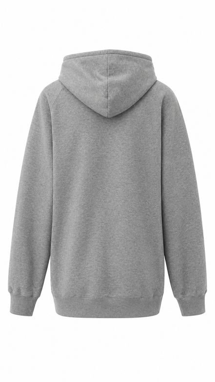 Burberry Grey Embroidered Logo Hoodie "Unworn"