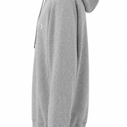 Burberry Grey Embroidered Logo Hoodie 