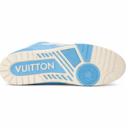 Louis Vuitton Light Blue & Cream LV Skate Sneakers (Pre-Loved)