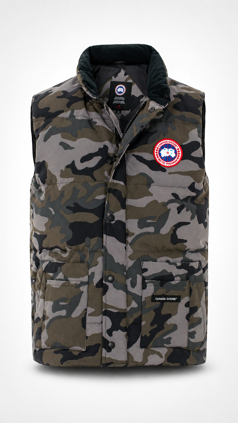 Canada Goose Classic Camouflage Puffer Gilet 