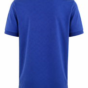 Louis Vuitton Navy Blue Cotton Polo T-Shirt 