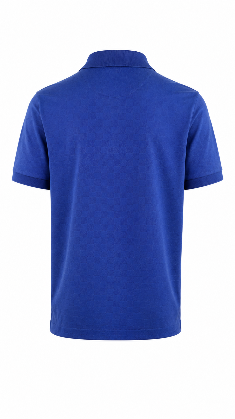 Louis Vuitton Navy Blue Cotton Polo T-Shirt 