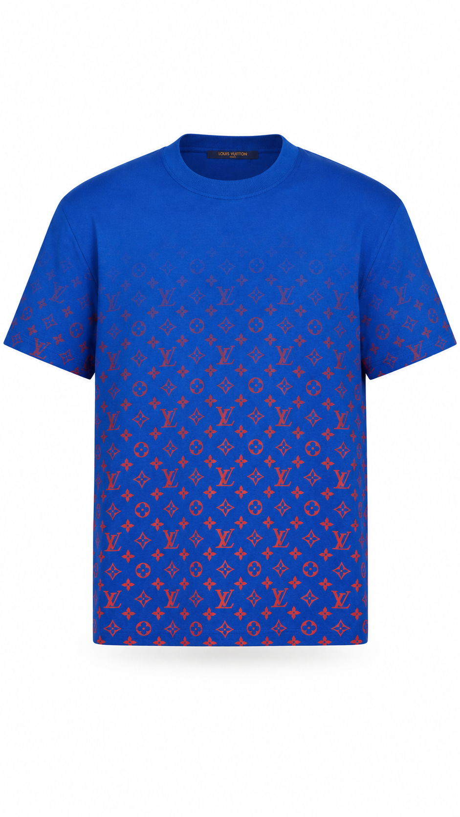 Louis Vuitton Monogram Gradient Cotton Crewneck T-Shirt 