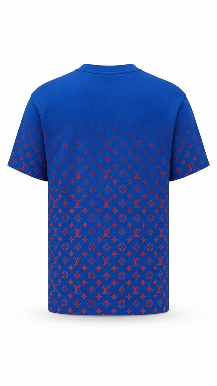 Louis Vuitton Monogram Gradient Cotton Crewneck T-Shirt "Unworn"