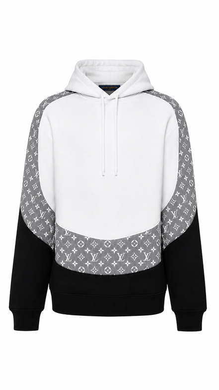 Louis Vuitton Graphic Monogram Signature Hoodie "Unworn"