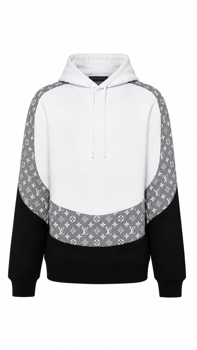 Louis Vuitton Graphic Monogram Signature Hoodie "Unworn"