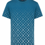 Louis Vuitton Monogram Gradient Cotton Crewneck T-Shirt 