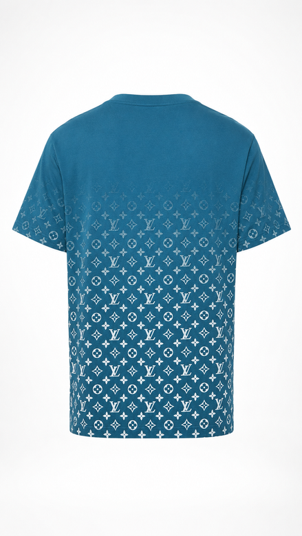 Louis Vuitton Monogram Gradient Cotton Crewneck T-Shirt "Unworn"