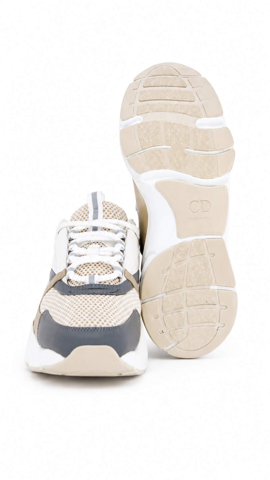 Dior B22 Technical Mesh and Calfskin Sneakers 