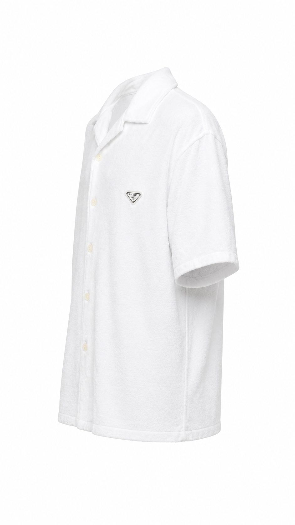 Prada Re-Nylon Short-Sleeve Shirt (Pre-loved)