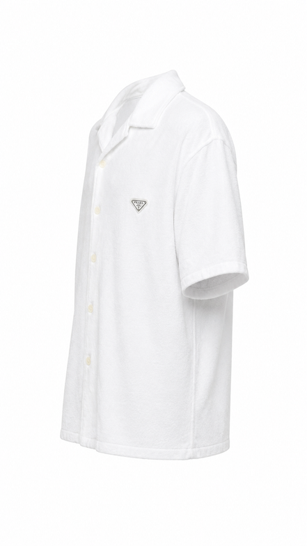 Prada Re-Nylon Short-Sleeve Shirt (Pre-loved)